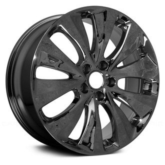 Replace® - 5 V-Spoke Dark PVD Chrome 19x8 Alloy Factory Wheel - Remanufactured