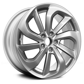 Replace® - 10 Spiral-Spoke Bright Silver 18x7.5 Alloy Factory Wheel - Remanufactured