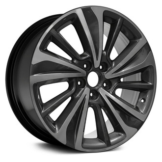 Replace® - 10 Spiral-Spoke Black 20x8 Alloy Factory Wheel - Remanufactured