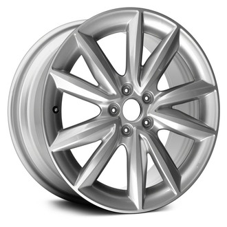 Replace® - 5 V-Spoke Light Silver 19x8 Alloy Factory Wheel - Remanufactured