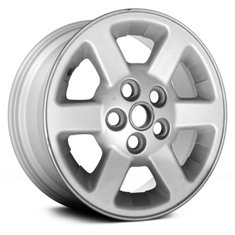 Replace® - 6 I-Spoke Silver 16x8 Alloy Factory Wheel - Remanufactured