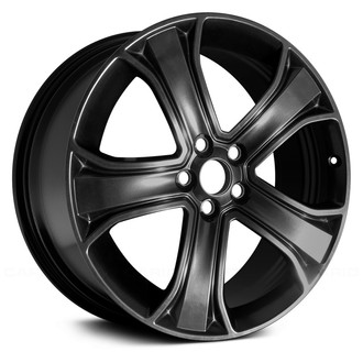 Replace® - 5-Spoke Machined and Black 20x9.5 Alloy Factory Wheel - Remanufactured