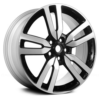 Replace® - Double 5-Spoke Machined and Black 20x8.5 Alloy Factory Wheel - Remanufactured