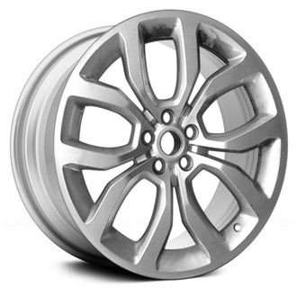 Replace® - 5 V-Spoke Sparkle Silver 21x9.5 Alloy Factory Wheel - Remanufactured