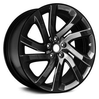 Replace® - 5 Double Spiral-Spoke Black 20x8.5 Alloy Factory Wheel - Remanufactured