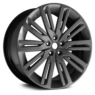 Replace® - 10 Double I-Spoke Black 21x9.5 Alloy Factory Wheel - Remanufactured
