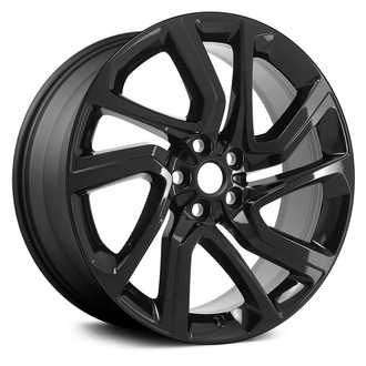 Replace® - 5 Double Spiral-Spoke Dark Charcoal 21x9.5 Alloy Factory Wheel - Remanufactured