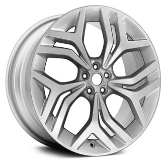 Replace® - 15 Alternating-Spoke Machined Dark Charcoal 21x8.5 Alloy Factory Wheel - Replica