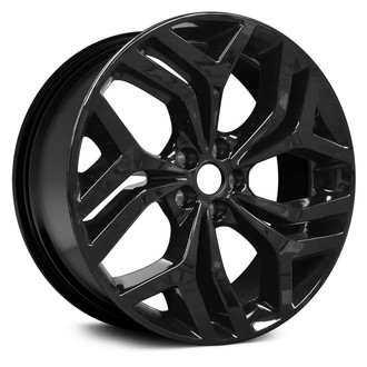 Replace® - Triple 5-Spoke Gloss Black 20x8 Alloy Factory Wheel - Remanufactured