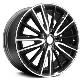 Replace® - 15 Alternating-Spoke Machined and Charcoal 20x7.5 Alloy Factory Wheel - Remanufactured