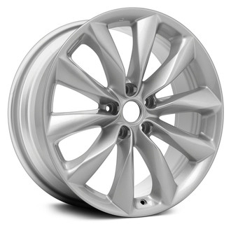 Replace® - 5 V-Spoke Silver 19x7.5 Alloy Factory Wheel - Remanufactured