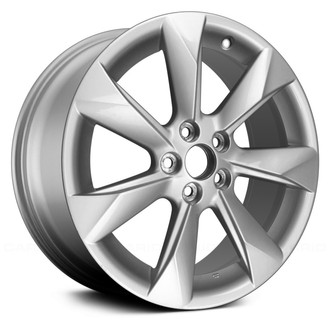 Replace® - 7 Turbine-Spoke Bright Silver 18x8 Alloy Factory Wheel - Remanufactured