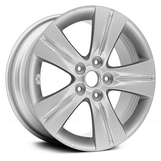 Replace® - 5-Spoke Silver 17x6.5 Alloy Factory Wheel - Remanufactured