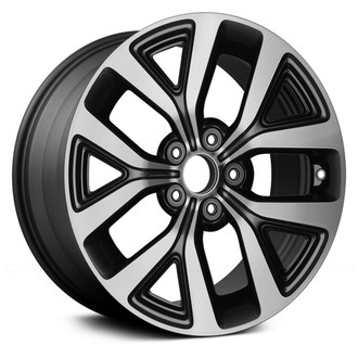 Replace® - 5 Y-Spoke Charcoal with Machined Accents 17x6.5 Alloy Factory Wheel - Remanufactured