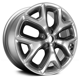 Replace® - 5 Y-Spoke Smoked Silver 19x7.5 Alloy Factory Wheel - Remanufactured