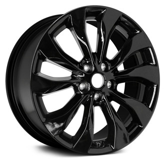 Replace® - 10-Spoke Gloss Black 19x7.5 Alloy Factory Wheel - Remanufactured