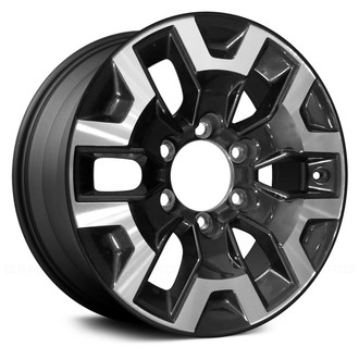 Replace® - 6-Slot Charcoal with Machined Face 16x7 Alloy Factory Wheel - Remanufactured