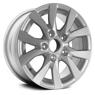 Replace® - 5 V-Spoke Silver 18x8 Alloy Factory Wheel - Remanufactured