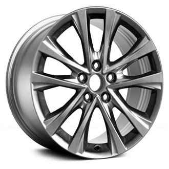 Replace® - 5 V-Spoke Silver 18x7.5 Alloy Factory Wheel - Remanufactured