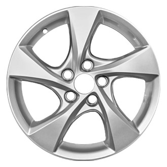 Replace® - 5-Spoke Painted Sparkle Silver 17x6.5 Alloy Factory Wheel - Remanufactured