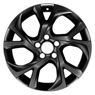 Replace® - 10 Spiral-Spoke Gloss Black 18x7 Alloy Factory Wheel - Remanufactured