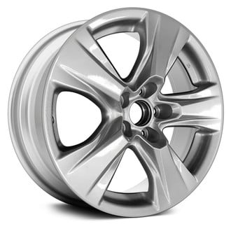 Replace® - 5-Spoke Silver 17x7 Alloy Factory Wheel - Remanufactured