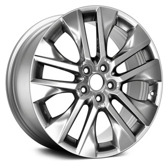 Replace® - 5 V-Spoke Smoked Silver 19x7.5 Alloy Factory Wheel - Remanufactured