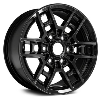 Replace® - 10-Spoke Black 16x7 Alloy Factory Wheel - Remanufactured