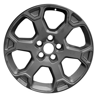 Replace® - 6 I-Spoke Black Matte 18x7 Alloy Factory Wheel - Remanufactured