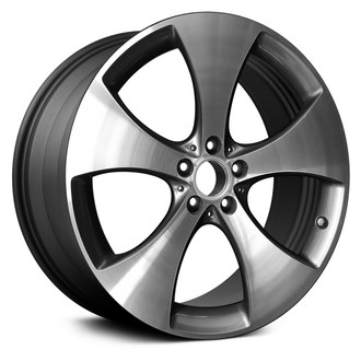 Replace® - 5-Spoke Charcoal with Machined Face 20x9 Alloy Factory Wheel - Remanufactured