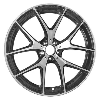 Replace® - 5 Y-Spoke Machined Gloss Black 20x8.5 Alloy Factory Wheel - Remanufactured