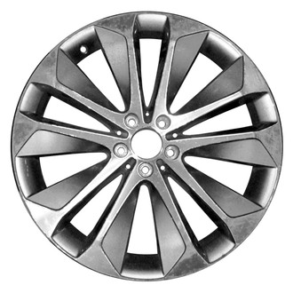 Replace® - 10 I-Spoke Medium Silver with Machined Face 20x8.5 Alloy Factory Wheel - Remanufactured