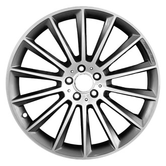 Replace® - 14 I-Spoke Dark Silver Metallic with Machined Face 21x10 Alloy Factory Wheel - Remanufactured