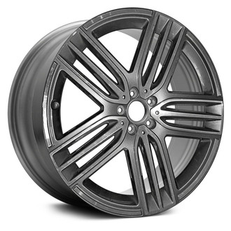 Replace® - Triple 5-Spoke Machined Medium Silver 21x11 Alloy Factory Wheel - Remanufactured