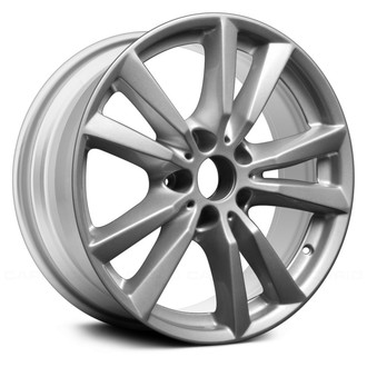 Replace® - Double 5-Spoke Silver with Machined Face 18x8.5 Alloy Factory Wheel - Remanufactured