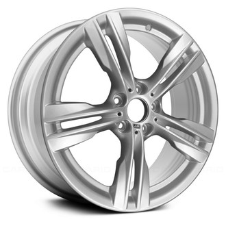 Replace® - Double 5-Spoke Bright Silver Metallic 19x9 Alloy Factory Wheel - Remanufactured