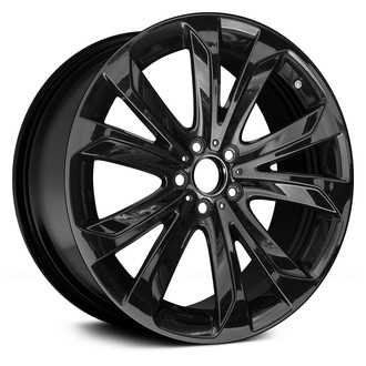 Replace® - 5 V-Spoke Gloss Black 20x10 Alloy Factory Wheel - Remanufactured