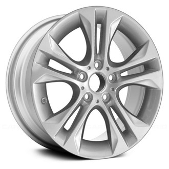 Replace® - 5 V-Spoke Silver 18x8 Alloy Factory Wheel - Remanufactured