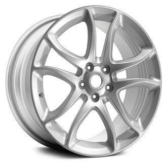 Replace® - 5 V-Spoke Silver 19x9 Alloy Factory Wheel - Remanufactured