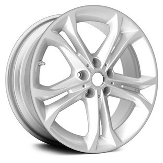 Replace® - Double 5-Spoke Silver 18x7 Alloy Factory Wheel - Remanufactured