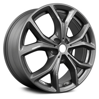 Replace® - 5 Y-Spoke Charcoal Metallic with Machined Face 19x9 Alloy Factory Wheel - Remanufactured