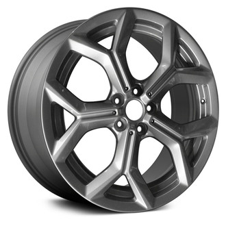 Replace® - 5 Y-Spoke Medium Charcoal Metallic 19x7.5 Alloy Factory Wheel - Remanufactured