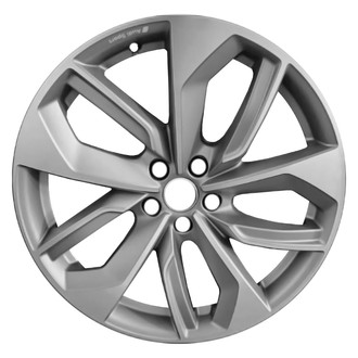 Replace® - 10 I-Spoke Machined Medium Charcoal Matte Clear 20x9 Alloy Factory Wheel - Remanufactured
