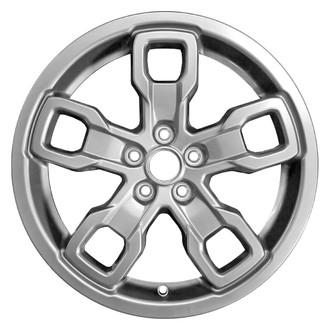 Replace® - 5 Split-Spoke Medium Charcoal 17x7 Alloy Factory Wheel - Remanufactured