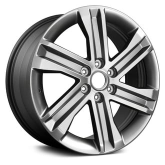 Replace® - 6-Spoke Machined and Dark Charcoal 20x8.5 Alloy Factory Wheel - Remanufactured