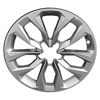 Replace® - 10-Spoke Painted Dark Charcoal Matte Clear 20x8.5 Alloy Factory Wheel - Remanufactured