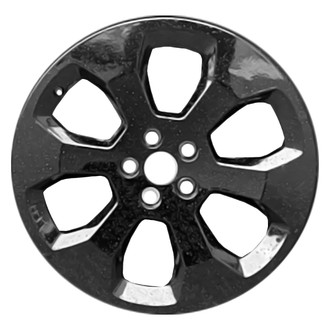 Replace® - 6 I-Spoke Gloss Black 20x8.5 Alloy Factory Wheel - Remanufactured