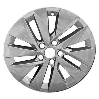 Replace® - 10 I-Spoke Dark Charcoal Metallic 17x7 Alloy Factory Wheel - Remanufactured