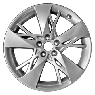 Replace® - 5 Split-Spoke Light Hyper Silver 19x8 Alloy Factory Wheel - Remanufactured