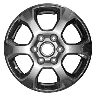 Replace® - 6 I-Spoke Medium Charcoal Metallic 17x7.5 Alloy Factory Wheel - Remanufactured